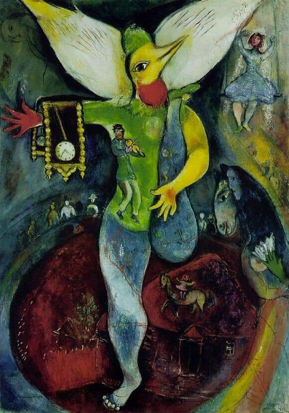 The Juggler, 1943 - by Marc Chagall