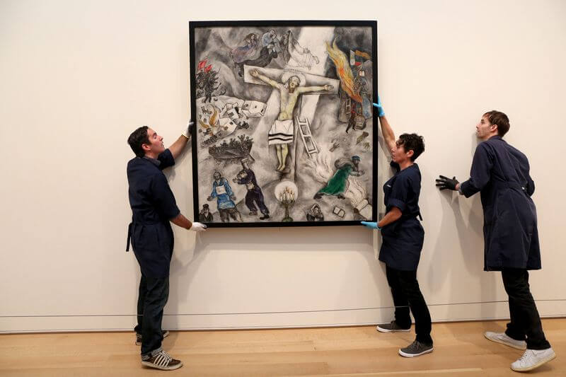 Photo of White Crucifixion by Marc Chagall