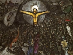 Exodus by Marc Chagall