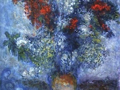 Flower Bouquet by Marc Chagall