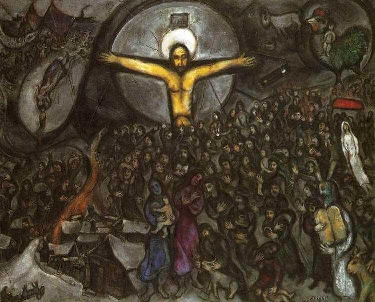 Exodus 1952-66 by Marc Chagall
