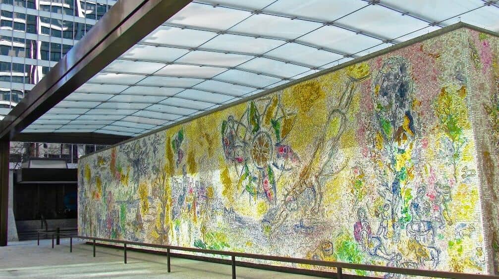 The Four Seasons, 1974 by Marc Chagall