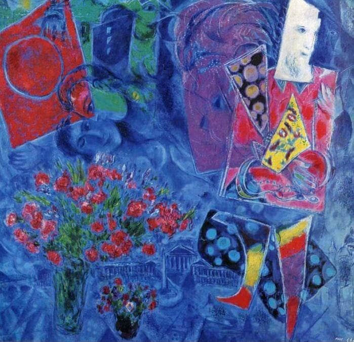 The magician - by Marc Chagall