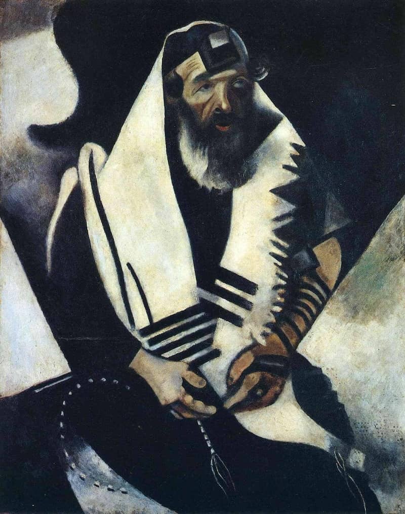 The Praying Jew, 1923 by Marc Chagall
