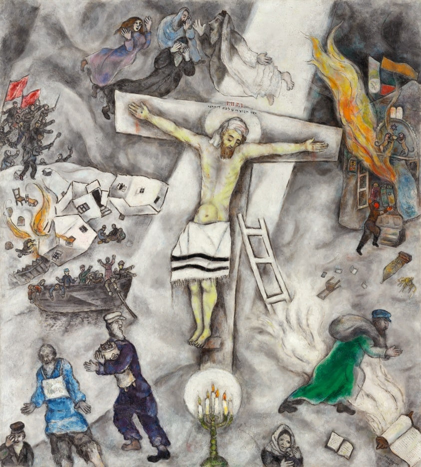 White Crucifixion, 1938 by Marc Chagall