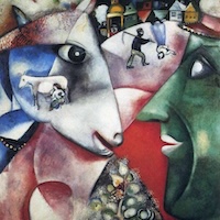 I and the Village, 1911 by Marc Chagall