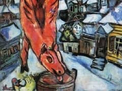 Flayed OX by Marc Chagall