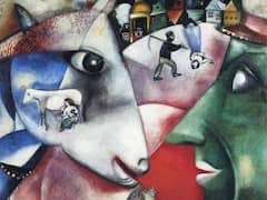 I and the village  by Marc Chagall