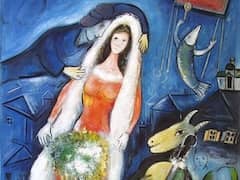 La Mariee by Marc Chagall