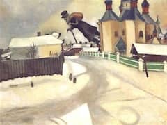 Over Vitebsk by Marc Chagall