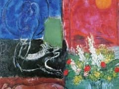 The Sun of Poros by Marc Chagall