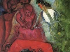 The Wedding by Marc Chagall